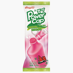 Kem ống dưa hấu Binggrae Powercap Watermelon Flavored Ice Tube Hàn Quốc 130ML