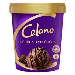 Kem hộp Celano socola hạt socola 460ml