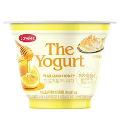 Kem hũ sữa chua yuzu mật ông Lavelee The Yogurt Yuzu and Honey Hàn Quốc 180ML