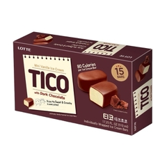 Kem viên socola đen Lotte Tico Dark Chocolate Hàn Quốc 510ML