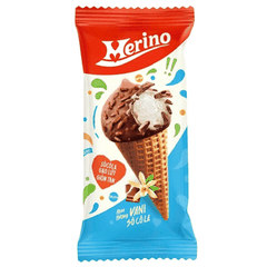 Kem ốc quế Merino vani socola 60g