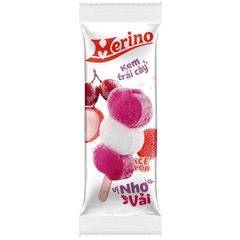 Kem Merino trái cây nho vải 52g