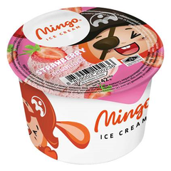 Kem ly Mingo 3OZ dâu tây 40g
