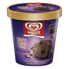 Kem hộp socola hạnh nhân Wall's Selection Choco Almond 750ML