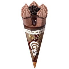 Kem ốc quế socola hạnh nhân Wall's Cornetto Royale Chocoluv 135ML