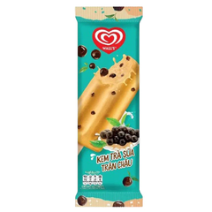 Kem trà sữa trân châu Wall's Asian Delight Bubble Milktea 65ML