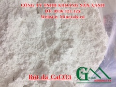 Bột đá siêu mịn CaCO3 nguyên liệu quan trọng trong lĩnh vực sản xuất bột bả trét tường