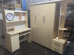 Tủ áo kèm bàn trang điểm + bàn HS