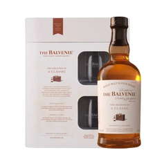 Rượu Whisky Balvenie The Creation of a Classic Phiên Bản Hộp Quà Kèm 2 Ly Cao Cấp