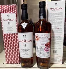 Rượu Macallan 15 Double Cask Collection Uk Chính Hãng