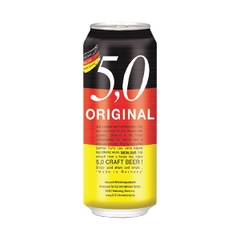 Bia 5,0 Original Craft Beer 5% Đức – thùng 24 lon 500ml
