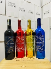 Rượu vang Canavaro Đỏ Vàng Xanh chính hãng
