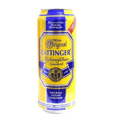Bia Oettinger Weissbier (béo) 4,9% Đức – thùng 24 lon 500ml