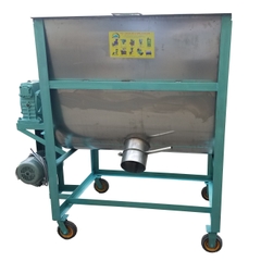 Máy Trộn Nguyên Liệu Ngang Inox 150kg/mẻ (MTI-01)