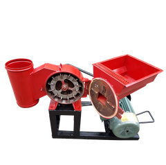 Máy Nghiền Bột Mịn Sắt 300 + Máy Nổ Bỏng Gối Gang