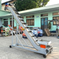 Băng tải thức ăn chăn nuôi D400 2m5