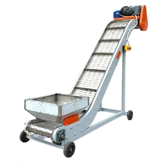 Băng tải thức ăn chăn nuôi D400 1m5