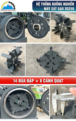 Máy Xát Gạo XG250