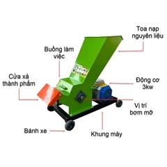 Máy Băm Cỏ 6TA-SP