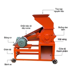 Máy Băm Xơ Dừa B350 Phiên Bản Mới