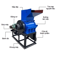 Máy Băm Xơ Dừa B450