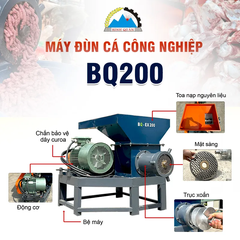Máy Đùn Cá Công Nghiệp BQ200
