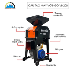 Máy Vỡ Ngô VN200