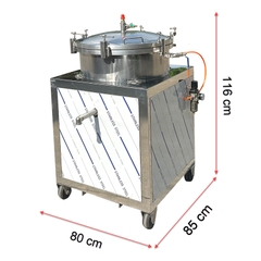 Máy Lọc Dầu Thực Vật 25 Inox