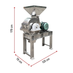 Máy Nghiền Thức Ăn Chăn Nuôi B30 Inox Có Chân Bệ