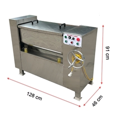 Máy trộn inox 2 guồng
