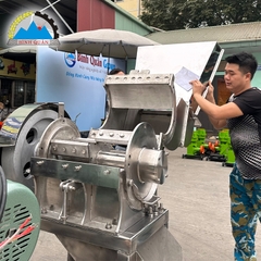 Máy băm xơ dừa B450 inox