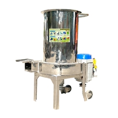 Máy băm rơm dừa 1 pha inox