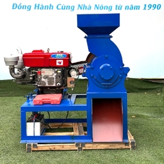 Máy băm xơ dừa B450 đầu nổ