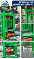 Máy Đóng Gạch 8 Viên