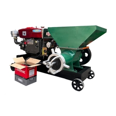 Máy Đùn Cá Công Nghiệp Lắp Đầu Nổ D24