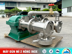 Máy Đùn Mì 2 Nòng Inox