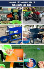 Máy Đùn Cá Công Nghiệp BQ200
