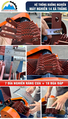 Máy Nghiền 14 Xả Thẳng