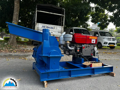 Máy nghiền thức ăn chăn nuôi B20 lắp đầu nổ D30