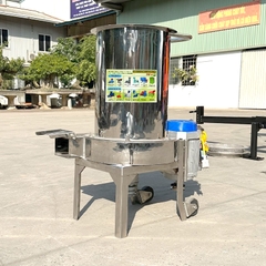 Máy băm rơm dừa 1 pha inox