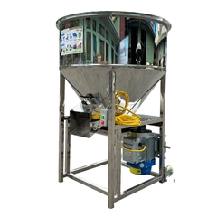 Máy Trộn Thức Ăn Chăn Nuôi Đứng Inox 50kg