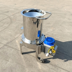 Máy băm rơm dừa 1 pha inox