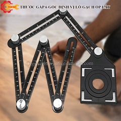 Thước Đo 6 Góc Lấy Dấu Gạch Ốp Lát