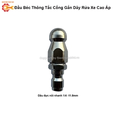 Đầu Béc Thông Tắc Cống Gắn Máy Rửa Xe Cao Áp