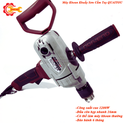 Máy Khoan Khuấy Sơn QUANYOU QY6116AM