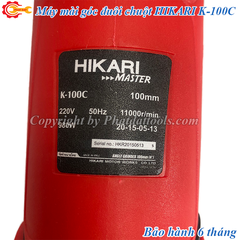 Máy mài góc HIKARI K-100C