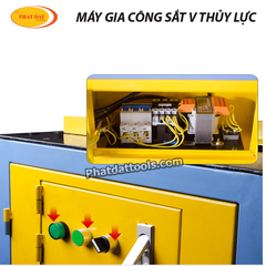 Máy gia công sắt V thủy lực XFJGJ