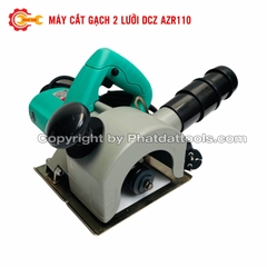 Máy cắt rãnh tường 2 lưỡi DCA AZR110