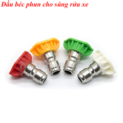 Bộ 4 Béc Xịt Rửa Xe Chỉnh Tia