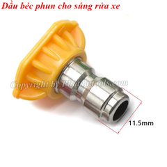 Bộ 4 Béc Xịt Rửa Xe Chỉnh Tia